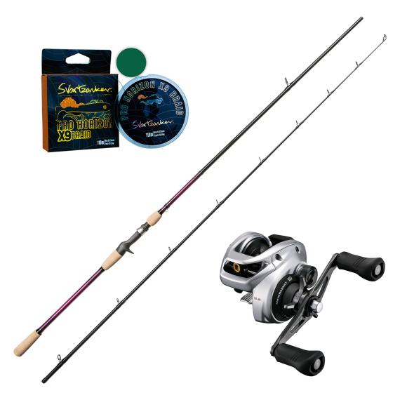 SvartZonker The Force Comfort 8\'6\'\' 30-140g Tranx Combo in der Gruppe Angelsets / Baitcast Sets / Baitcast Set Hecht bei Sportfiskeprylar.se (THEFORCETRANXCOMBO)