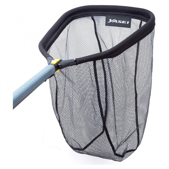 Shimano Yasei Single Hand Rubber Net Foldable - Floating in der Gruppe Werkzeuge & Zubehör / Kescher / Predatorkescher bei Sportfiskeprylar.se (TLYASHANDNET)