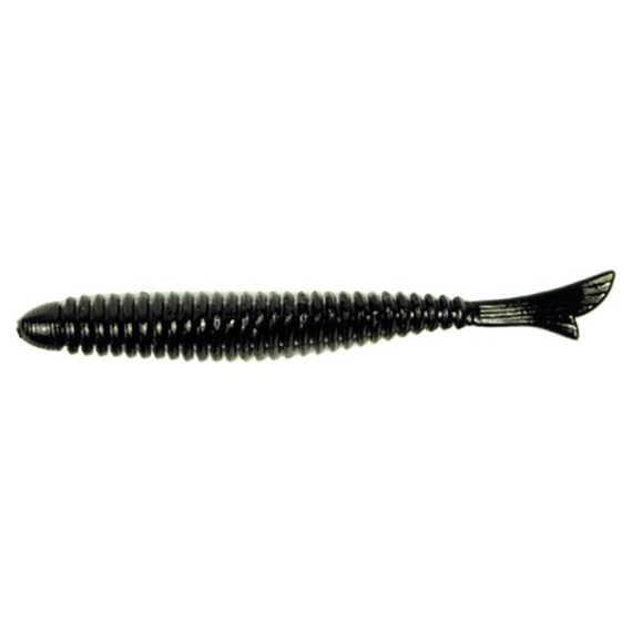 Baitbreath U30 Fish Tail Ringer 9cm - Solid Black in der Gruppe Köder / Gummiköder / Barsch Gummifische & Zander Gummifische bei Sportfiskeprylar.se (TRA-BB132)