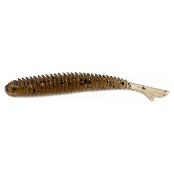 Baitbreath U30 Fish Tail Ringer 9cm - Mud Greenpumpkin/Seed in der Gruppe Köder / Gummiköder / Barsch Gummifische & Zander Gummifische bei Sportfiskeprylar.se (TRA-BB134)