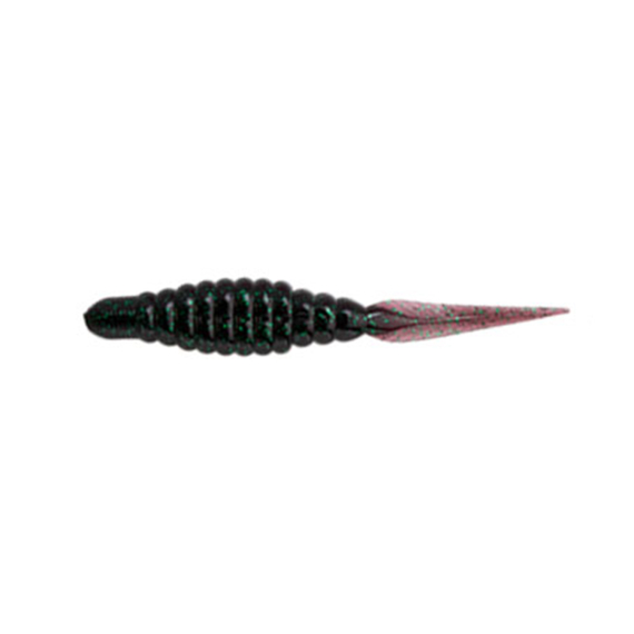 Baitbreath U30 Flat Pin Tail 11,4cm - Junebug/Green in der Gruppe Köder / Gummiköder / Krebse & Creaturebaits / Würmer bei Sportfiskeprylar.se (TRA-BB168)