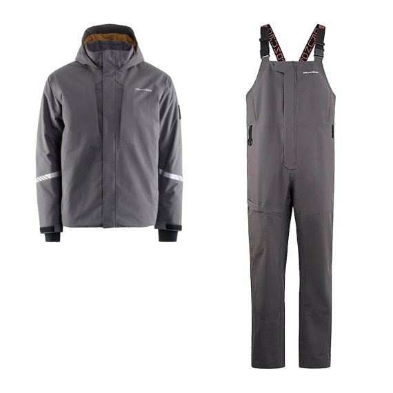 Grundéns Transmit X Insulated Jacket & Bib Combo Anchor in der Gruppe Kleidung & Schuhe / Kleidung / Kleidung Sets & Komplettanzüge bei Sportfiskeprylar.se (TRANSMITXSET)