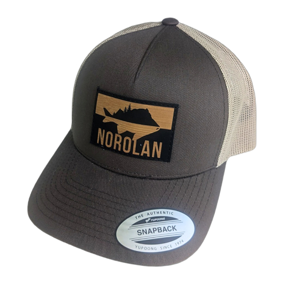 Norolan Trucker Cap - Brown in der Gruppe bei Sportfiskeprylar.se (TRC-01)