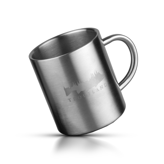 Troutland Double Wall Cup 350ml in der Gruppe Outlet bei Sportfiskeprylar.se (TRTMUGG)