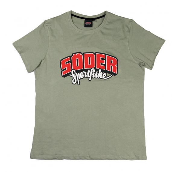 Söder Sportfiske T-shirt Light Olive in der Gruppe Kleidung & Schuhe / Kleidung / T-shirts bei Sportfiskeprylar.se (TS2000LOSSr)