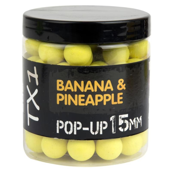 Shimano TX1 Banana & Pineapple Pop-up in der Gruppe Köder / Boilies, Baits & Groundbait / Popups & Wafters bei Sportfiskeprylar.se (TX1BPPU1250r)