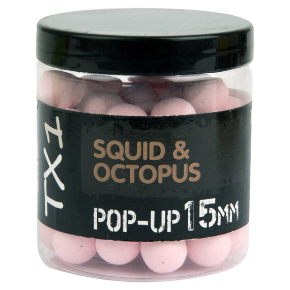 Shimano TX1 Squid & Octopus Pop-up in der Gruppe Köder / Boilies, Baits & Groundbait / Popups & Wafters bei Sportfiskeprylar.se (TX1SOPU1250r)