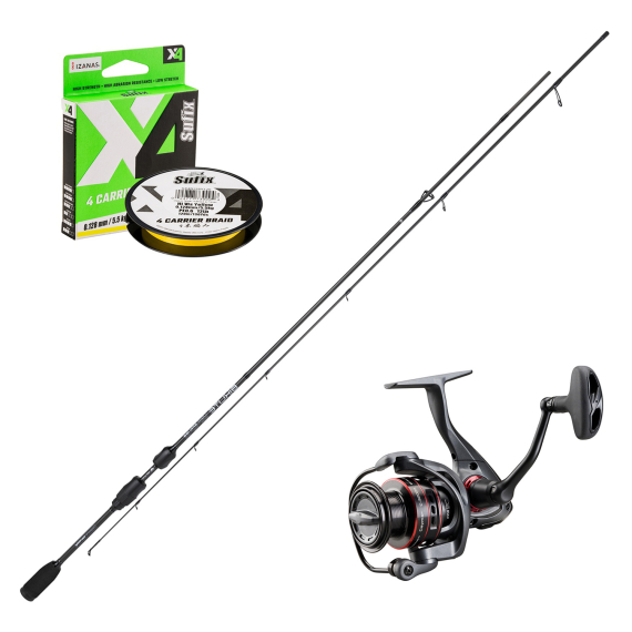 Mikado Bixlite Light Spin Okuma Ceymar Combo in der Gruppe Angelsets / Spinning Sets / Edelfisch Spinning Combo bei Sportfiskeprylar.se (ULBIXLITECETYMARSET)