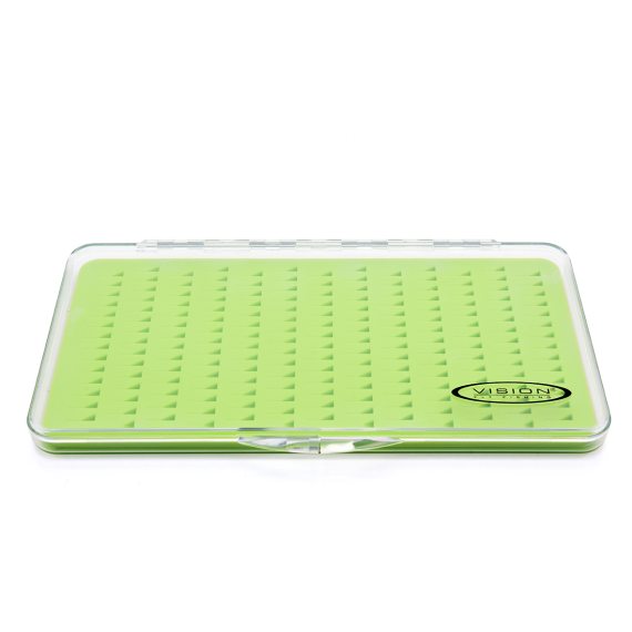 Vision Slim Nymphmanic L Silicon in der Gruppe Verwahrung / Boxen & Dosen / Fliegenboxen bei Sportfiskeprylar.se (V117)