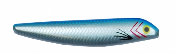 Vicke 18gr Farbe: Silberprisma/Blau in der Gruppe Köder / Meerforellenköder & Küstenwobbler / Küstenwobbler bei Sportfiskeprylar.se (V1831)