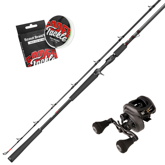 PikeFight V2 Casting Combo 9\' 170g in der Gruppe Angelsets / Baitcast Sets / Baitcast Set Hecht bei Sportfiskeprylar.se (V2_PIKEFIGHTCOMBO)