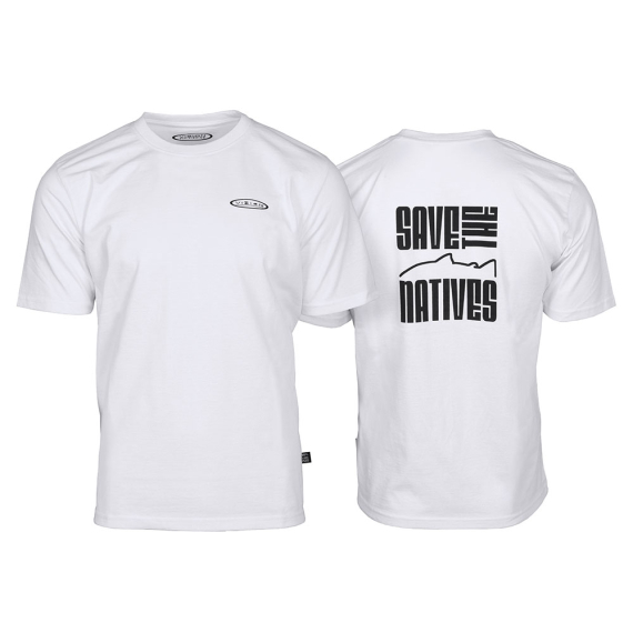 Vision Save T-Shirt White in der Gruppe Kleidung & Schuhe / Kleidung / T-shirts bei Sportfiskeprylar.se (V3046-Sr)