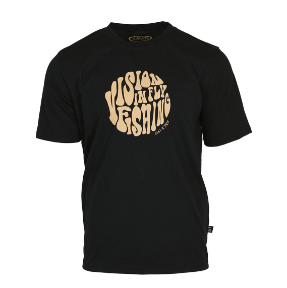 Vision Since T-Shirt Black in der Gruppe Kleidung & Schuhe / Kleidung / T-shirts bei Sportfiskeprylar.se (V3049-Sr)