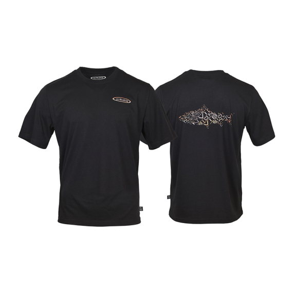 Vision Brown Trout T-shirt Black in der Gruppe Kleidung & Schuhe / Kleidung / T-shirts bei Sportfiskeprylar.se (V3054-Sr)