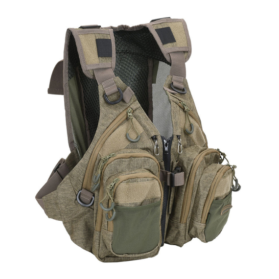 Vision MEGA BRA² - Nutria in der Gruppe Verwahrung / Angeltaschen / Brusttaschen bei Sportfiskeprylar.se (V3575N)