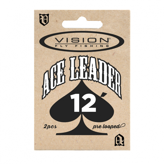Vision ACE leader 12\' 0,34mm in der Gruppe Haken & Zubehör / Vorfächer & Vorfachmaterial bei Sportfiskeprylar.se (VAL1234)