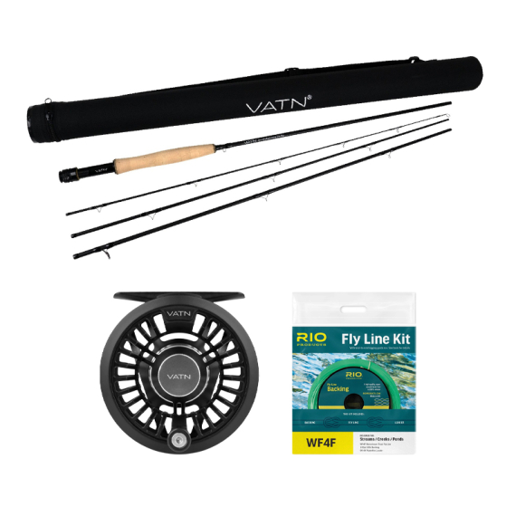 VATN M1 / Rio Mainstream Flugset - 9\' #6 in der Gruppe Angelsets / Fliegenfischen Sets / Einhändige Fliegenfischer-Sets bei Sportfiskeprylar.se (VATNST962026RIOMAIN)