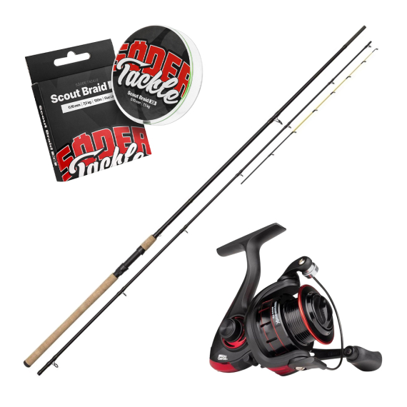 Kinetic Tournament Vättern Lax Combo - 12\'2\'\' XH 20-60g in der Gruppe Angelsets / Spinning Sets / Edelfisch Spinning Combo bei Sportfiskeprylar.se (VATTERNLANDLAXSET)