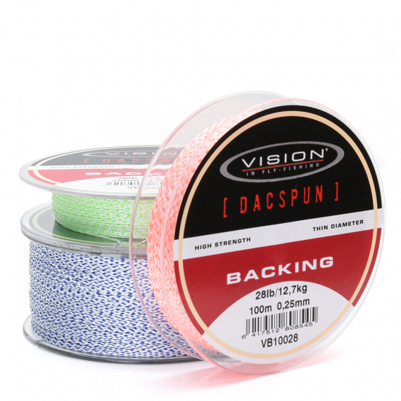 Vision Dacspun 100m 0,25/28lb in der Gruppe Schnüre / Fliegenschnüre / Backing bei Sportfiskeprylar.se (VB10028)