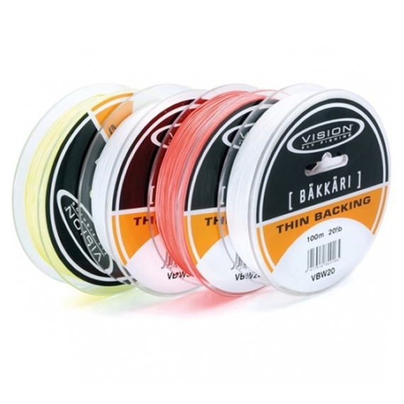 Vision Bäkkäri 150m WHITE 30lb in der Gruppe Schnüre / Fliegenschnüre / Backing bei Sportfiskeprylar.se (VB15030W)