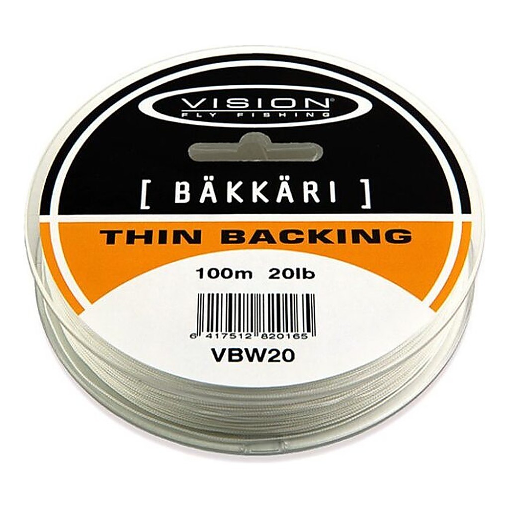 Vision Bäkkäri 250m WHITE 30lb in der Gruppe Schnüre / Fliegenschnüre / Backing bei Sportfiskeprylar.se (VB25030W)