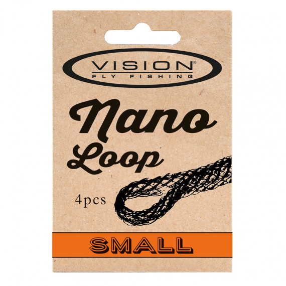 Vision Nano Loops Small in der Gruppe Haken & Zubehör / Vorfächer & Vorfachmaterial / Vorfachmaterial / Vorfachmaterial Fliegenfischen bei Sportfiskeprylar.se (VBL-S)