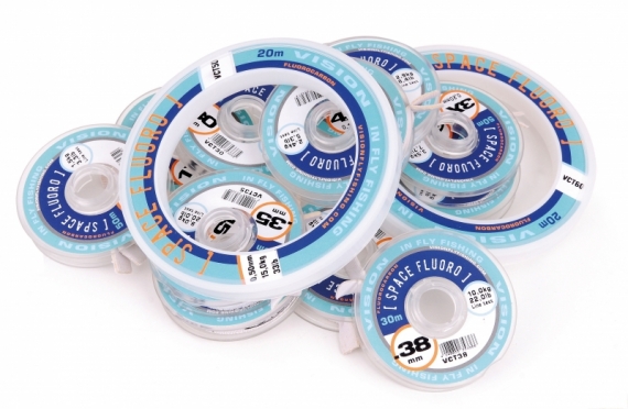 Space Fluoro Tippets in der Gruppe Haken & Zubehör / Vorfächer & Vorfachmaterial / Vorfachmaterial / Vorfachmaterial Fliegenfischen bei Sportfiskeprylar.se (VCT0r)