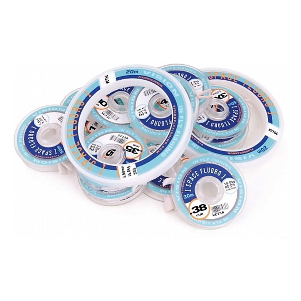 Space Fluoro Tippets, 0,45 - 30m in der Gruppe Angelmethoden / Fliegenfischen bei Sportfiskeprylar.se (VCT45)