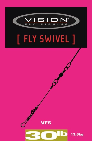 Vision Fly Swivel in der Gruppe Haken & Zubehör / Snaps / Karabiner / Snap Clips & Fastach bei Sportfiskeprylar.se (VFS)