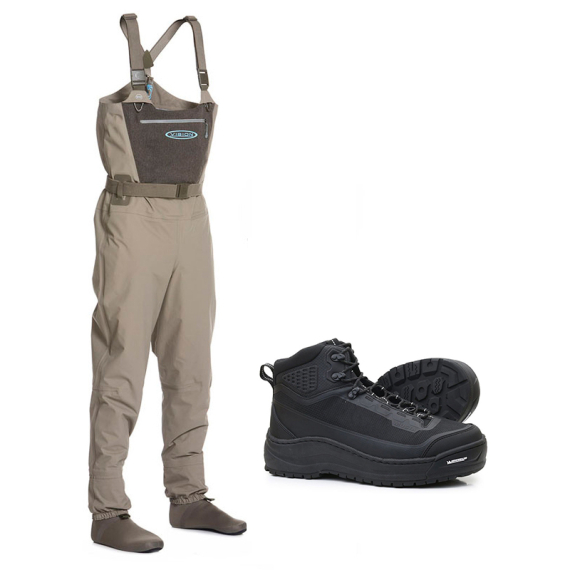 Vision Scout 2.0 Strip Musta Hiker Vadarpaket in der Gruppe Kleidung & Schuhe / Wathosen & Watschuhe / Watangel Sets bei Sportfiskeprylar.se (VISSCUTSTHIKER)