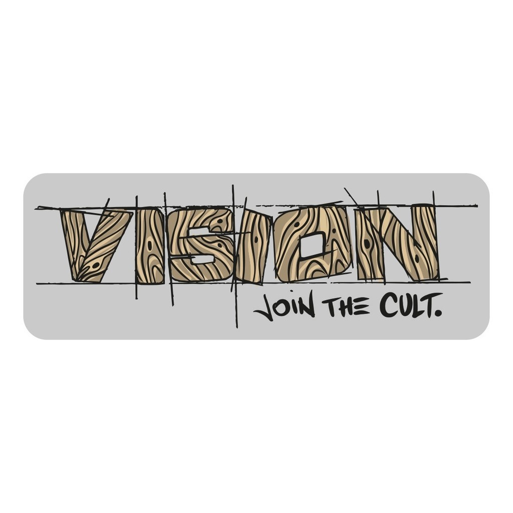 Vision Join the cult sticker 150mm in der Gruppe Sonstiges / Aufkleber & Dekale bei Sportfiskeprylar.se (VS6)