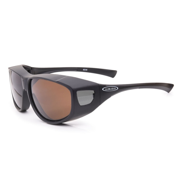 Vision 4X4 Sunglasses Brown in der Gruppe Kleidung & Schuhe / Sonnenbrillen / Polarisierte Sonnenbrillen bei Sportfiskeprylar.se (VWF110)