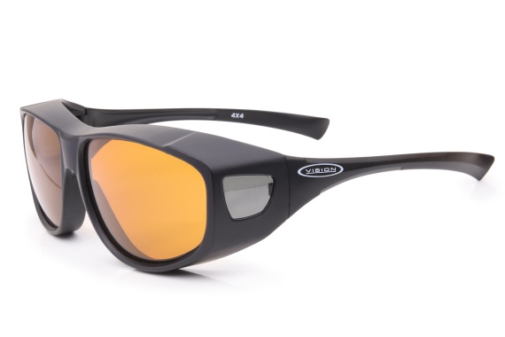 Vision 4X4 Sunglasses Yellow in der Gruppe Kleidung & Schuhe / Sonnenbrillen / Polarisierte Sonnenbrillen bei Sportfiskeprylar.se (VWF111)
