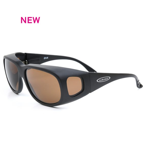Vision 2X4 sunglasses brown in der Gruppe Kleidung & Schuhe / Sonnenbrillen / Polarisierte Sonnenbrillen bei Sportfiskeprylar.se (VWF36)