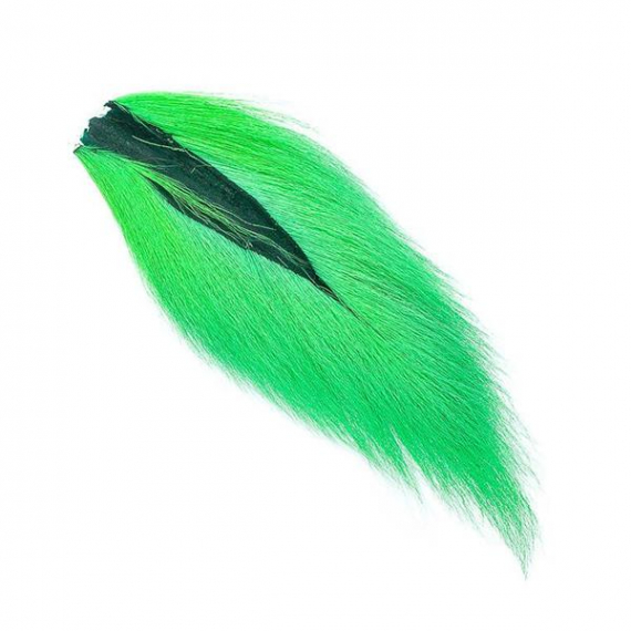 Bucktail - Fluo Green in der Gruppe Haken & Zubehör / Fliegenbinden / Fliegenbindematerial / Haar Material / Bucktails bei Sportfiskeprylar.se (W-BTL504)