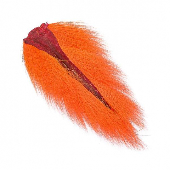 Bucktail - Fluo fire orange in der Gruppe Haken & Zubehör / Fliegenbinden / Fliegenbindematerial / Haar Material / Bucktails bei Sportfiskeprylar.se (W-BTL505)