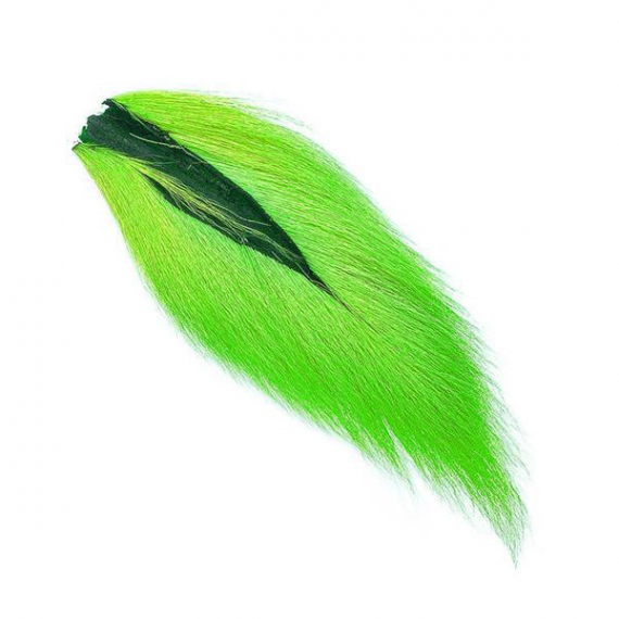 Bucktail - Fluo Chartreuse in der Gruppe Haken & Zubehör / Fliegenbinden / Fliegenbindematerial / Haar Material / Bucktails bei Sportfiskeprylar.se (W-BTL509)