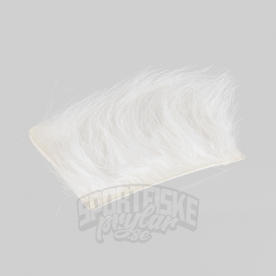 Calf Body Hair - White in der Gruppe Haken & Zubehör / Fliegenbinden / Fliegenbindematerial / Haar Material / Sonstiges Haarmaterial bei Sportfiskeprylar.se (W-CB001)