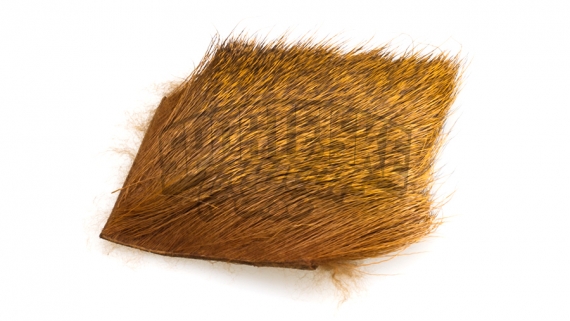Deer Body Hair - Golden Brown in der Gruppe Haken & Zubehör / Fliegenbinden / Fliegenbindematerial / Haar Material / Rehhaar bei Sportfiskeprylar.se (W-DBH050)