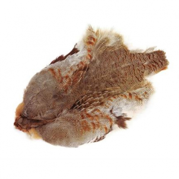 Hungarian Partridge Skin #1 Natural in der Gruppe Haken & Zubehör / Fliegenbinden / Fliegenbindematerial / Feder & Bälge / Bälge & Sättel bei Sportfiskeprylar.se (W-PR1199)