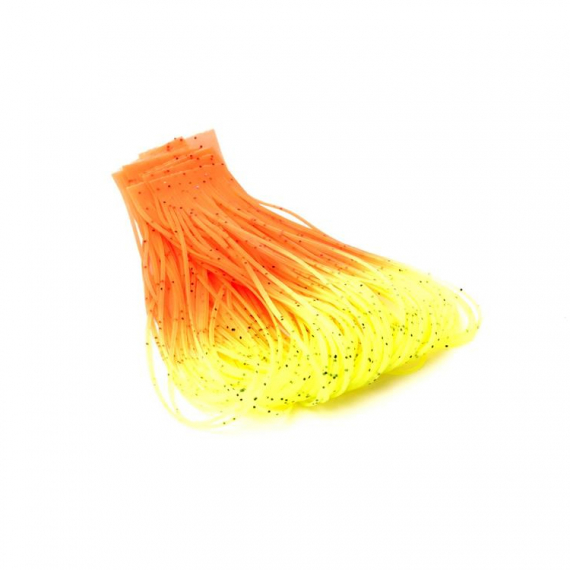Sili Legs - Fire tip chartreuse/Fire orange in der Gruppe Haken & Zubehör / Fliegenbinden / Fliegenbindematerial / Sonstige Synthetische Materialien bei Sportfiskeprylar.se (W-SF409)