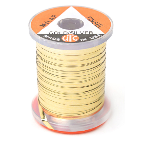Flat Mylar Tinsel 1/32\'\' small in der Gruppe Haken & Zubehör / Fliegenbinden / Fliegenbindematerial / Tinsel bei Sportfiskeprylar.se (W-TSF-14)