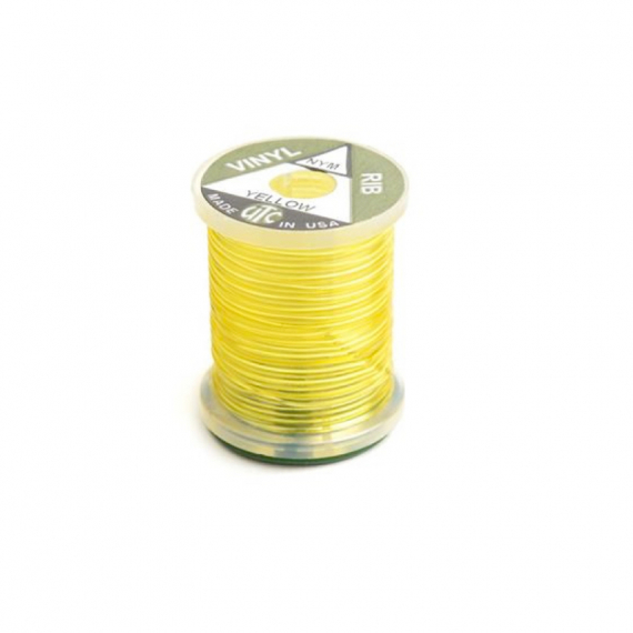 Vinyl D Rib, Medium - Yellow in der Gruppe Haken & Zubehör / Fliegenbinden / Fliegenbindematerial / Sonstige Synthetische Materialien bei Sportfiskeprylar.se (W-VRM006)