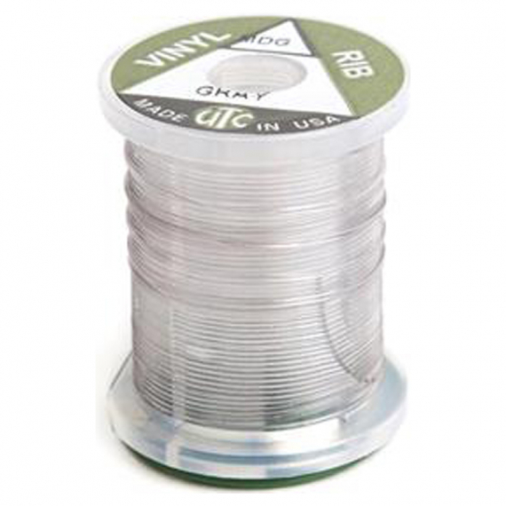 Vinyl D Rib, Midge - Gray in der Gruppe Haken & Zubehör / Fliegenbinden / Fliegenbindematerial / Sonstige Synthetische Materialien bei Sportfiskeprylar.se (W-VRS030)