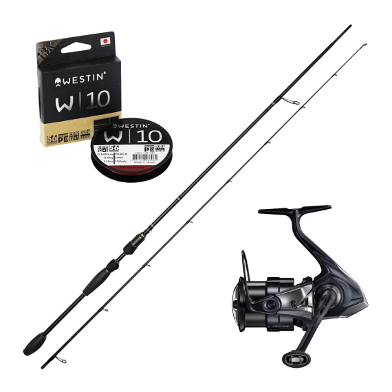 Westin W10 Finesse T&C & Vanquish FA Competition Edition Combo in der Gruppe Angelsets / Spinning Sets / Barsch Spinning Combo bei Sportfiskeprylar.se (W10FINESSETCCOMBO)