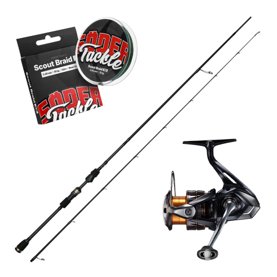 Westin W3 Finesse T&C & Nexave FJ Combo 7\'6\'\' 5-15g in der Gruppe Angelsets / Spinning Sets / Barsch Spinning Combo bei Sportfiskeprylar.se (W360-0762-MLNEXSET)