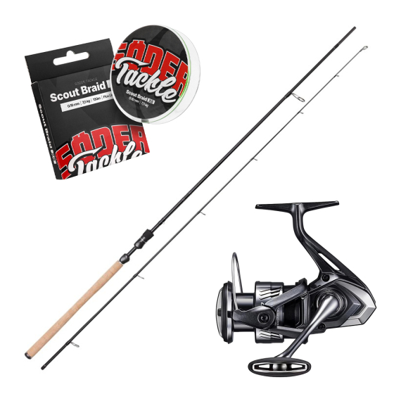 Westin W3 Spin 3RD & Miravel Combo 9\' 7-30g in der Gruppe Angelsets / Spinning Sets / Meerforelle Spinning Combo bei Sportfiskeprylar.se (W3SPINMIRAVEL26SET)