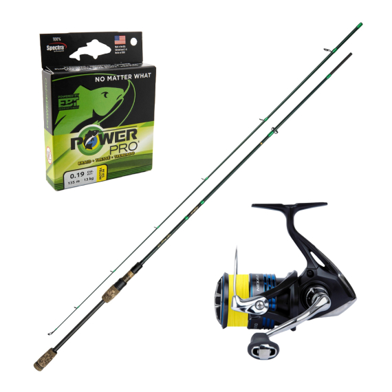 Mikado Katsudo Light Ranger & Nexave Spinning Combo 4-21g in der Gruppe Angelsets / Spinning Sets / Barsch Spinning Combo bei Sportfiskeprylar.se (WAA616-225COMBO)