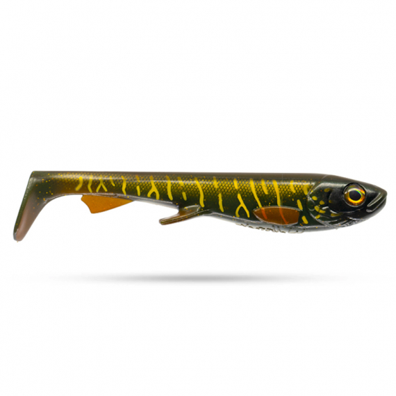 Wolfcreek Shad 20cm, 75g - Green Motoroil Pike in der Gruppe Köder / Gummiköder / Hecht Gummifische bei Sportfiskeprylar.se (WCL-SHAD20-C018)
