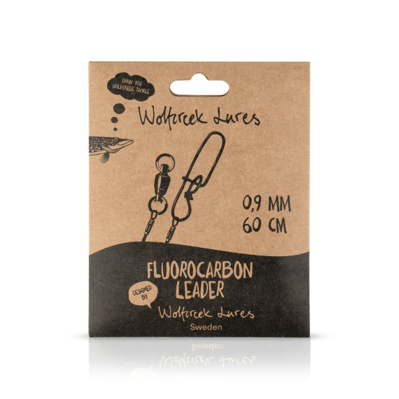 Wolfcreek Lures Fluorocarbon Leader in der Gruppe Haken & Zubehör / Vorfächer & Vorfachmaterial / Fertige Vorfächer bei Sportfiskeprylar.se (WCL-TT-LEADER-FC-0.9MMr)